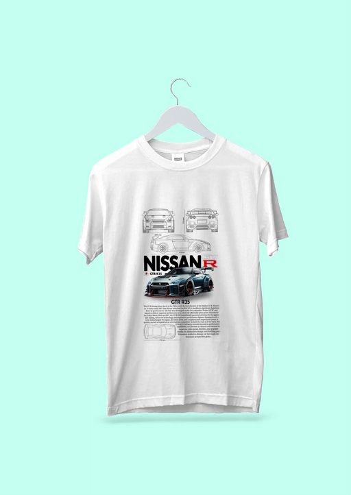 NISSAN GTR R35 Standard Crew T-Shirt - My Store