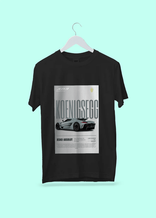 KOENIGSEGG Standard Crew T-Shirt - My Store