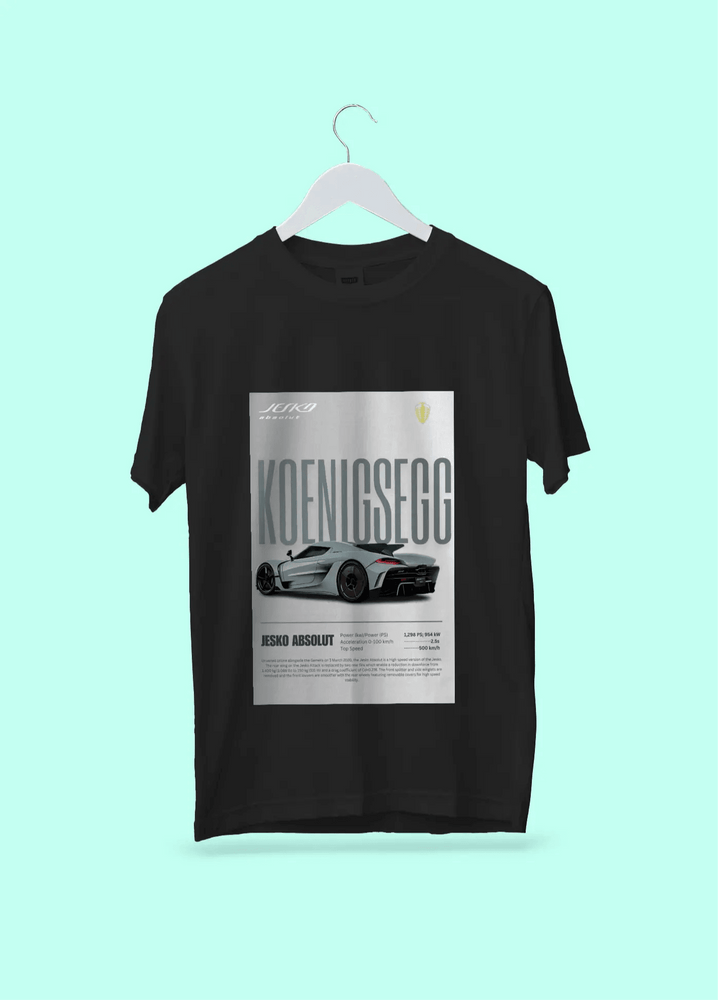 KOENIGSEGG Standard Crew T-Shirt - My Store