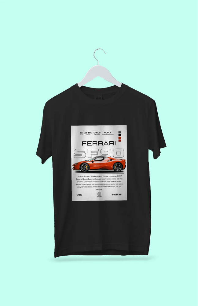 SF90 Drip Standard Crew T-Shirt - My Store