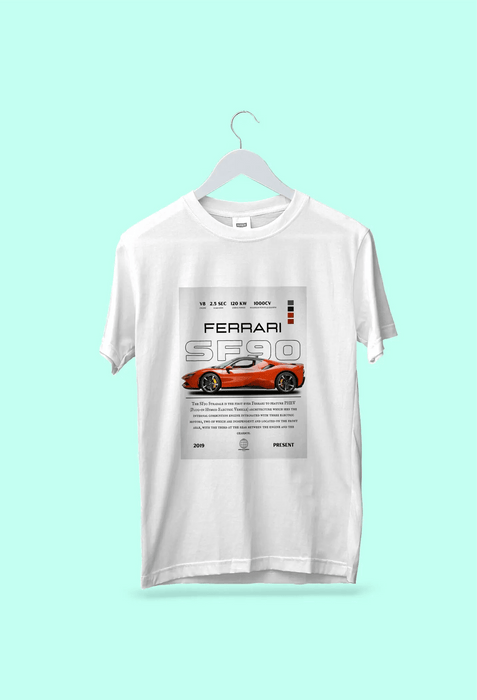 SF90 Drip Standard Crew T-Shirt - My Store