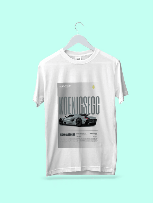 KOENIGSEGG Standard Crew T-Shirt - My Store
